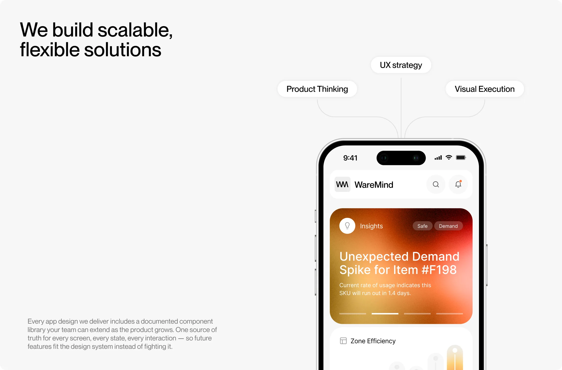 We build scalable, flexible solutions