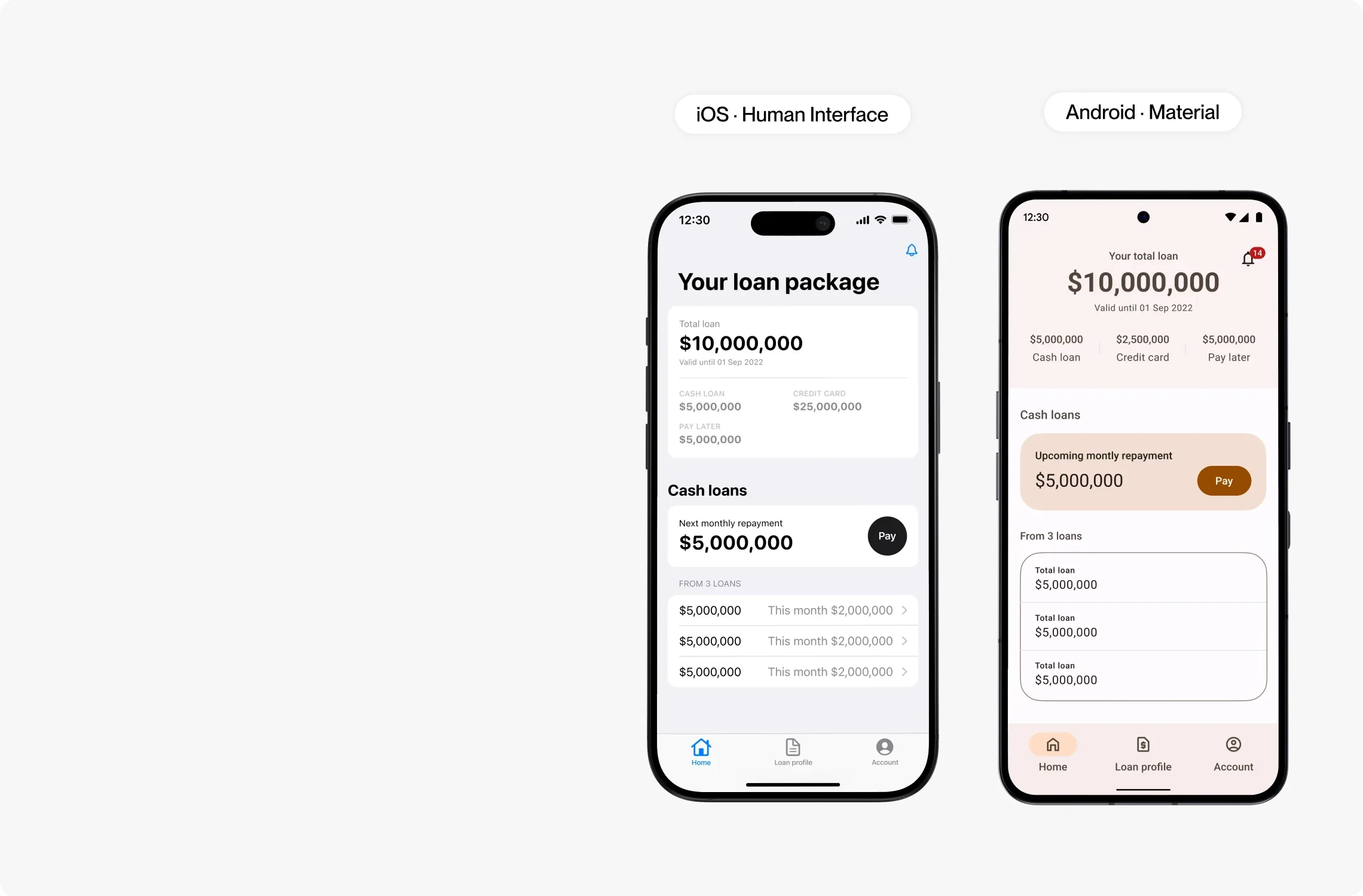 Platform-specific, not just responsive