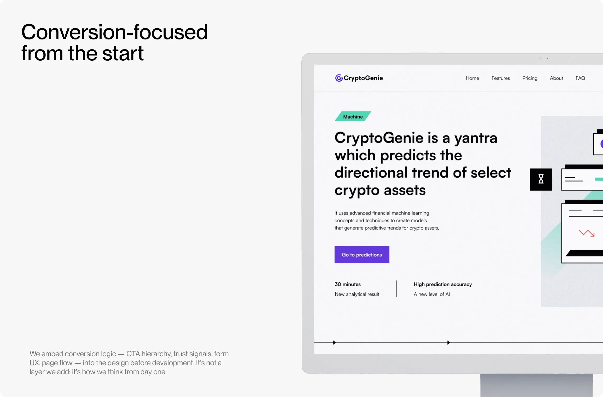 Conversion-focused from the start