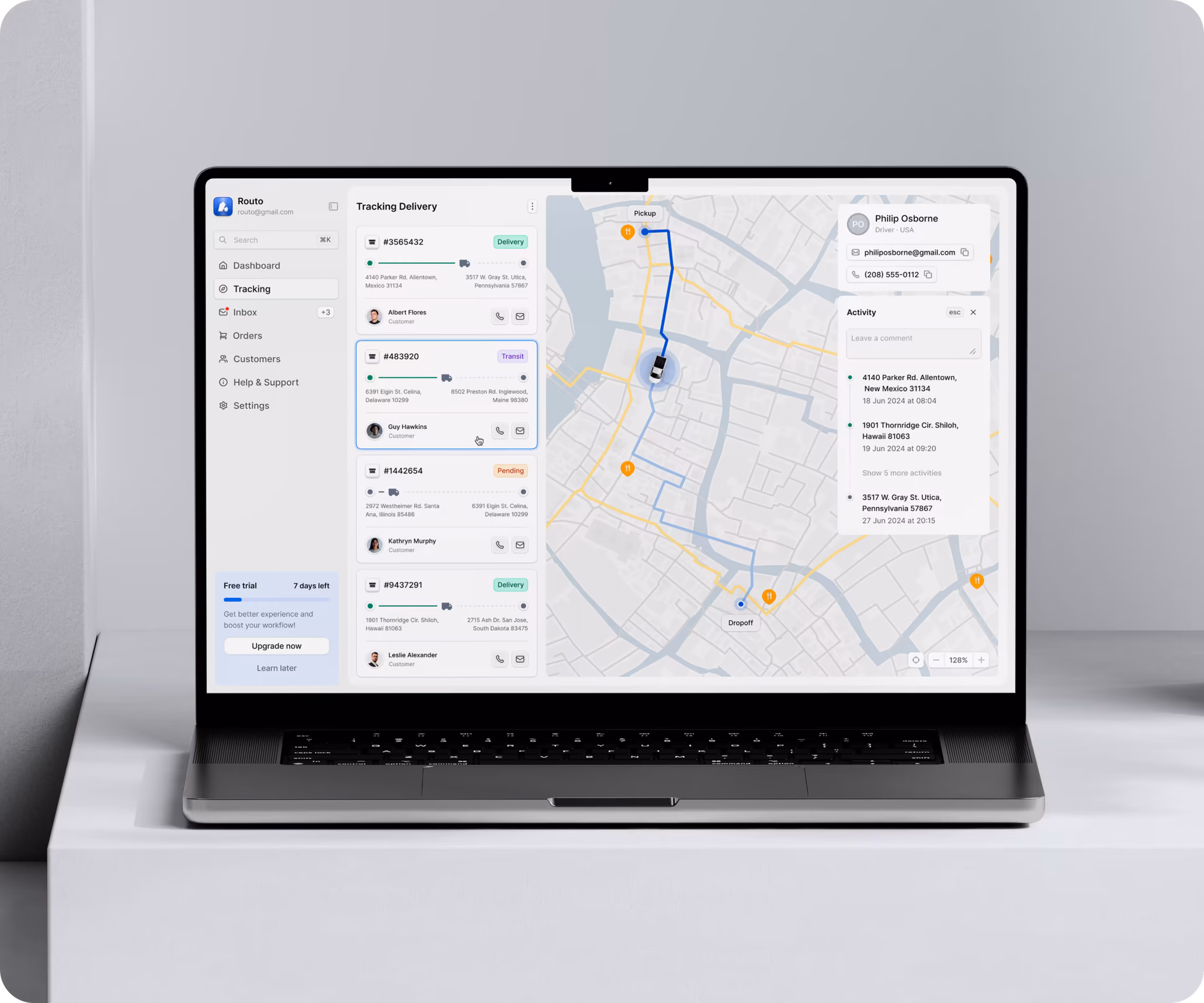 Routo - intuitive logistics platform